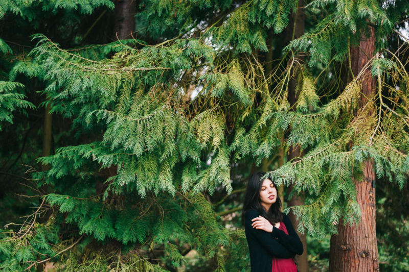 Michelle, botanical gardens in Mainz
