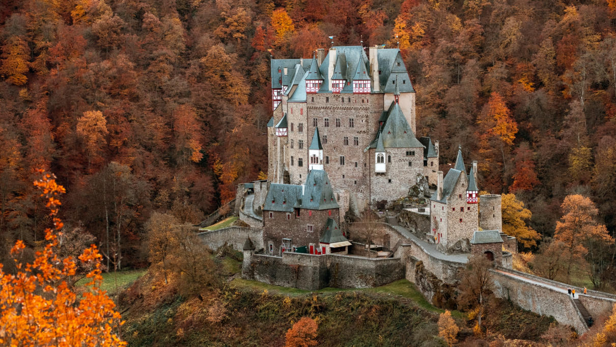Fotografie Herbst Burg Eltz